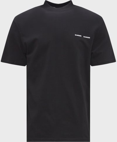 Samsøe  Samsøe T-shirts NORSBRO T-SHIRT 6024 Sort