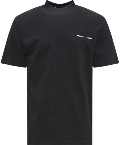 Samsøe  Samsøe T-shirts NORSBRO T-SHIRT 6024 Svart