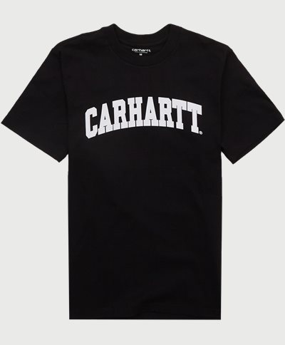 Carhartt WIP T-shirts S/S UNIVERSITY I028990 Black