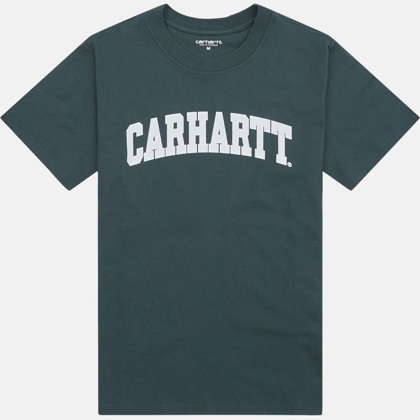 Carhartt WIP T-shirts S/S UNIVERSITY I028990 JUNIPER