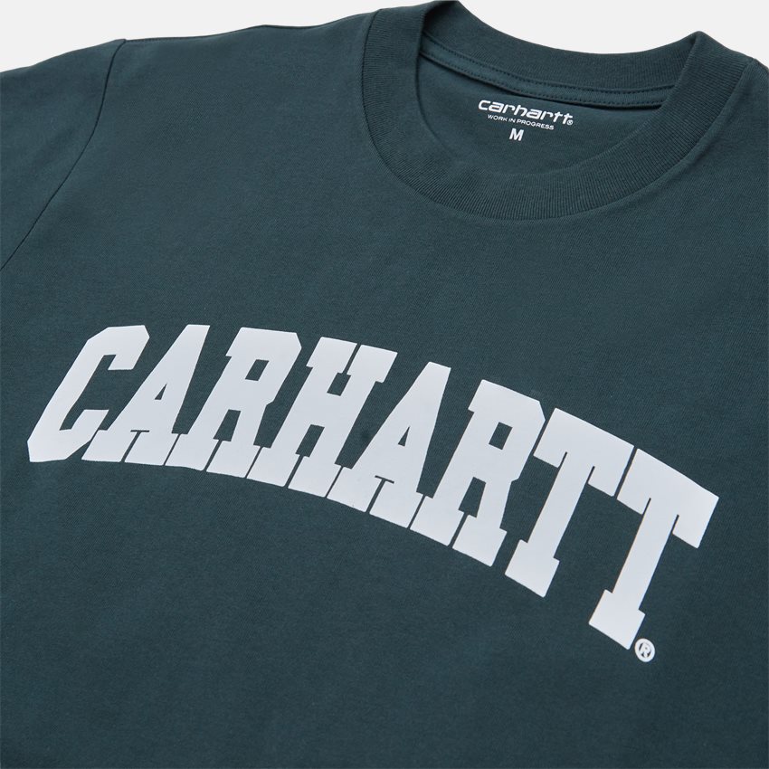 Carhartt WIP T-shirts S/S UNIVERSITY I028990 JUNIPER