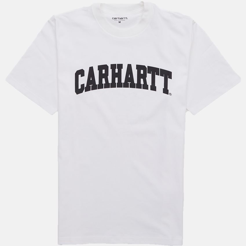 Carhartt WIP T-shirts S/S UNIVERSITY I028990 WHITE