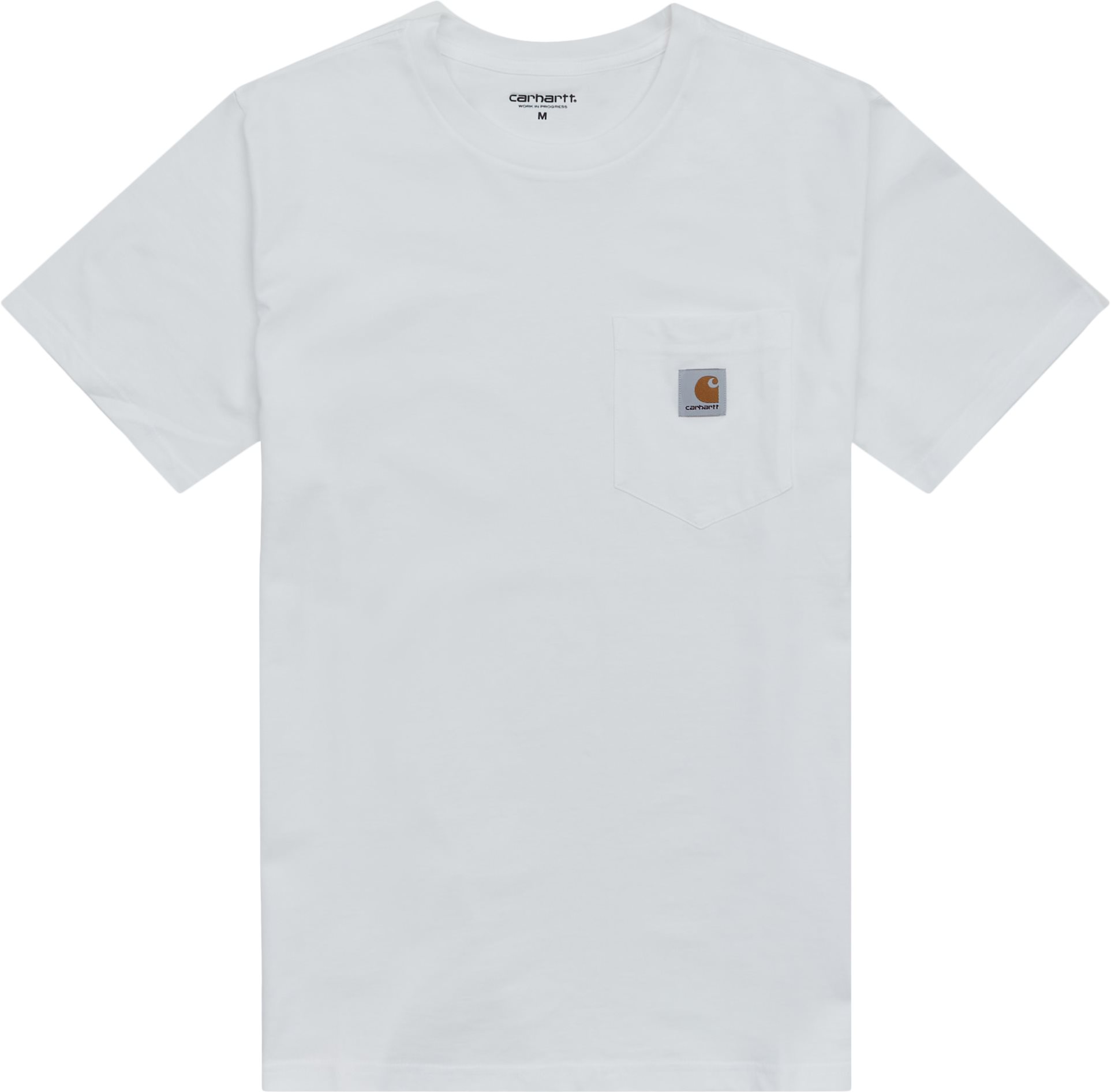 Carhartt WIP T-shirts S/S POCKET I030434 Vit