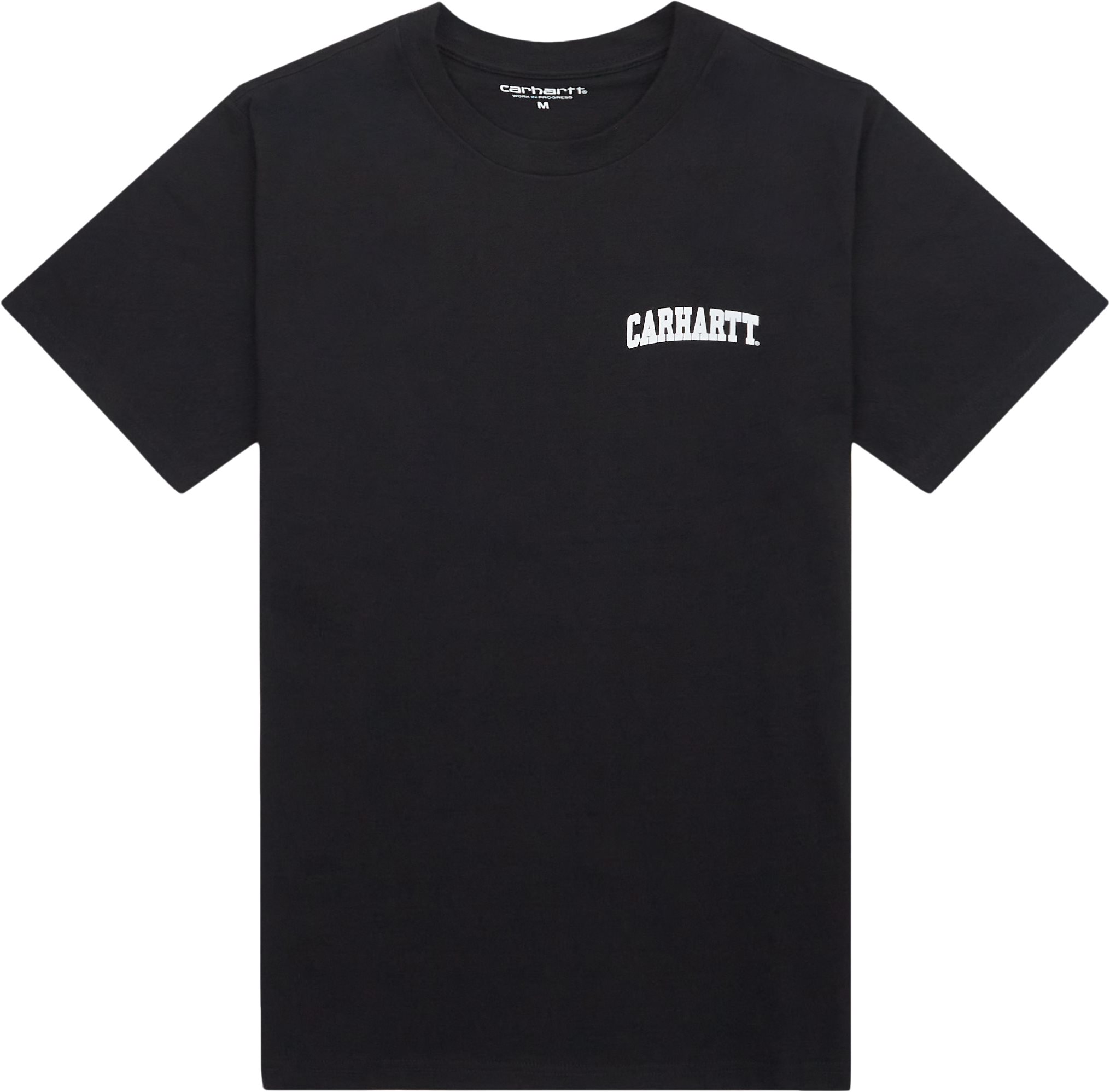 Carhartt WIP T-shirts S/S UNIVERSITY SCRIPT I028991 Svart
