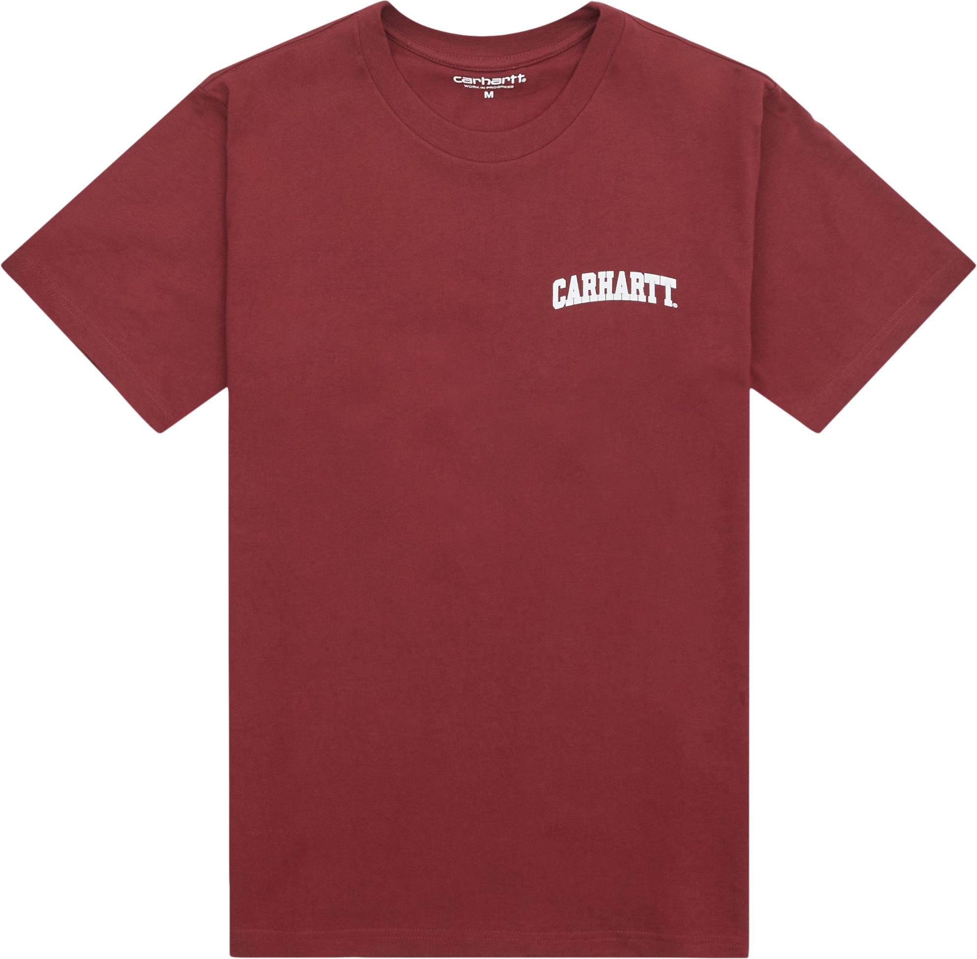 Carhartt WIP T-shirts S/S UNIVERSITY SCRIPT I028991 Rød