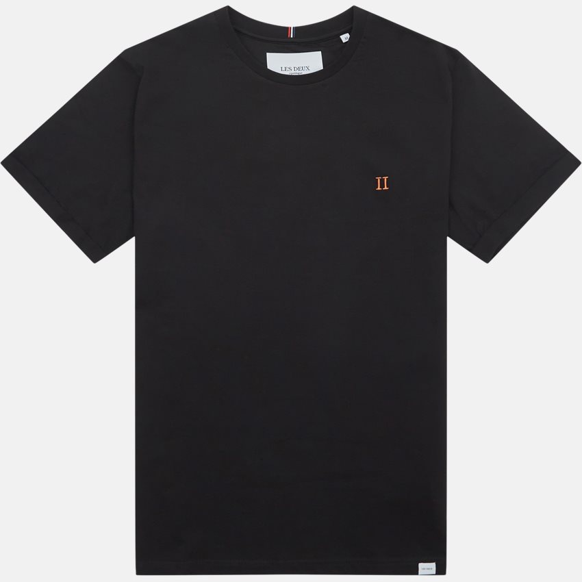 Les Deux T-shirts NØRREGAARD T-SHIRT LDM101008 BLACK