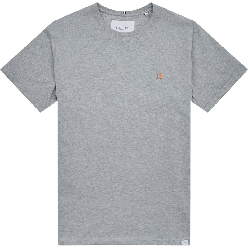 Les Deux Nørregaard T-shirt Ldm101008 Grey Melange