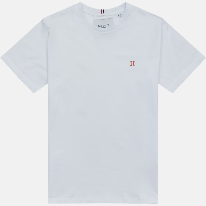 Les Deux T-shirts NØRREGAARD T-SHIRT LDM101008 WHITE