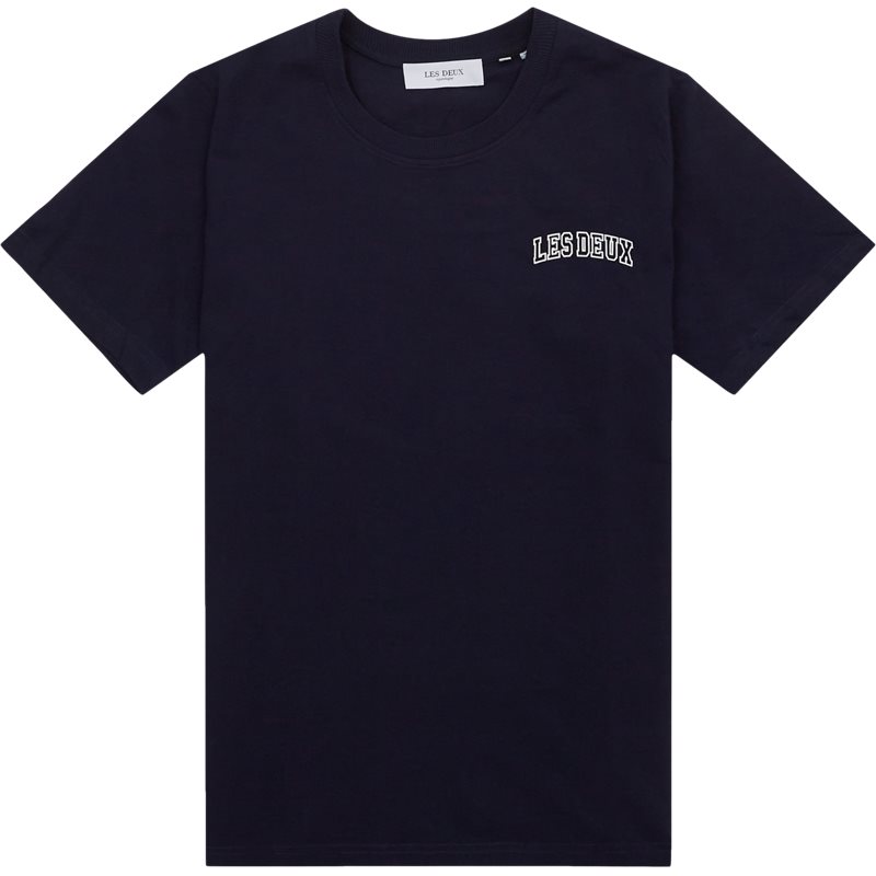 Les Deux Blake T-shirt Dark Navy/ivory