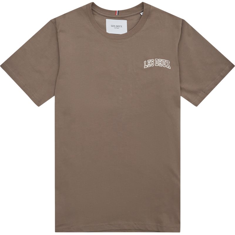 Les Deux Blake T-shirt Mountain Grey/ivory