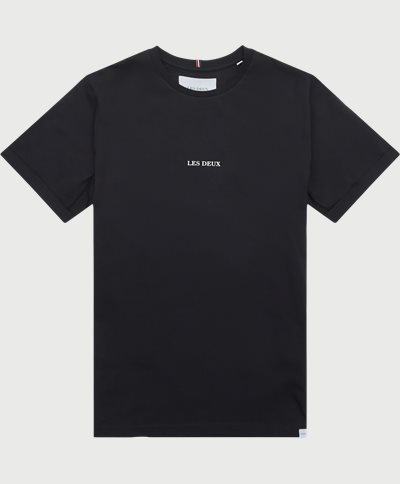 Les Deux T-shirts LENS T-SHIRT LDM101118 Sort