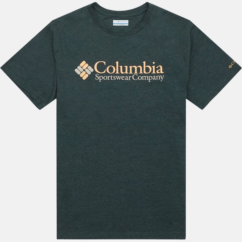 Columbia T-shirts CSC BASIC S LOGO T-SHIRT GRØN