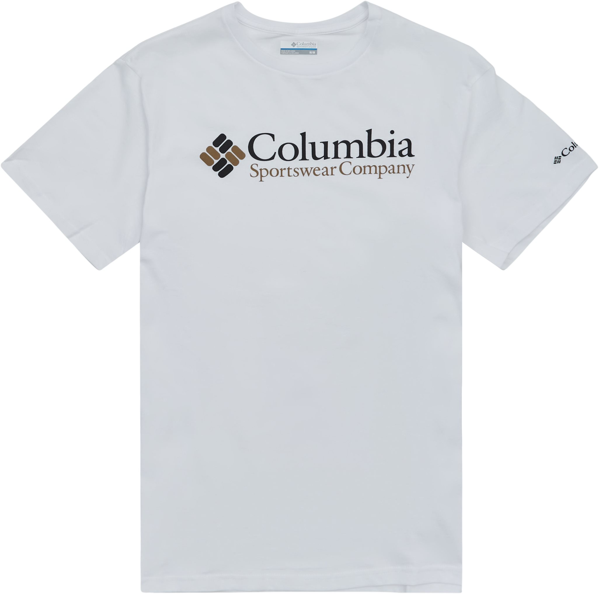 Columbia T-shirts CSC BASIC S LOGO T-SHIRT Hvid