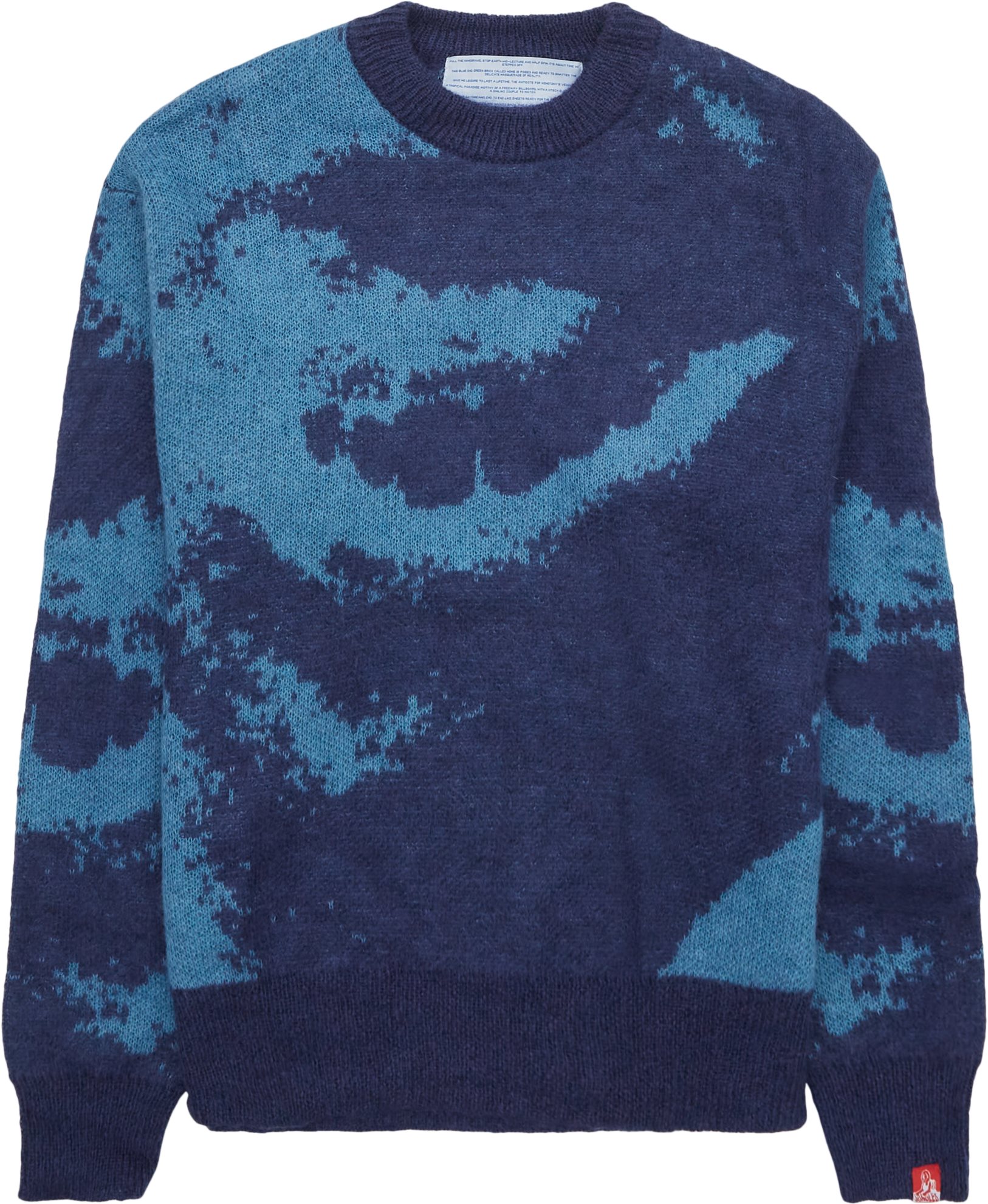 Jungles Jungles Knitwear SMILE KNITTED SWEATER Blue