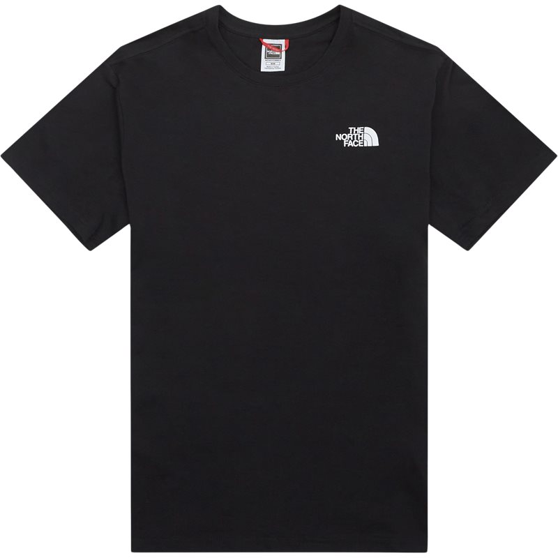The North Face Ss Red Box Tee Nf0a2tx2 Sort