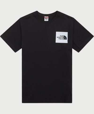 The North Face T-shirts SS FINE TEE NF00CEQ5 Sort