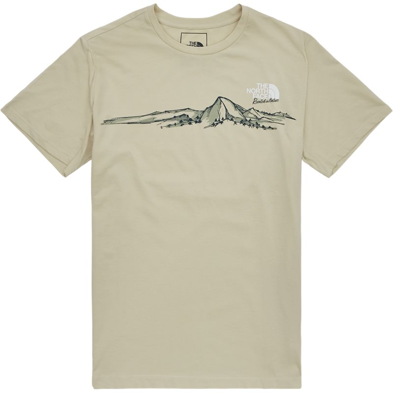 The North Face Foundation Tee Nf0a55ef3x4 Sand