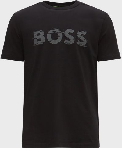 BOSS Athleisure T-shirts 50483730 TEE 3 Black