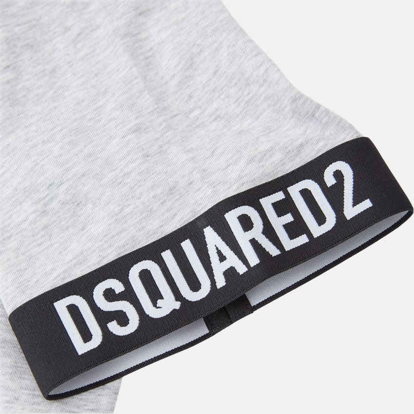 Dsquared2 T-shirts D9M3U3620 Lysegrå