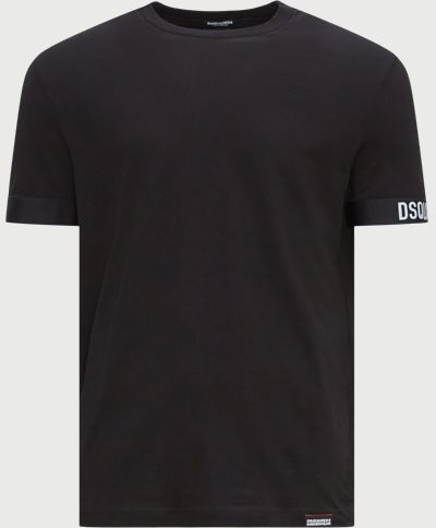 Dsquared2 T-shirts D9M3U3620 Black