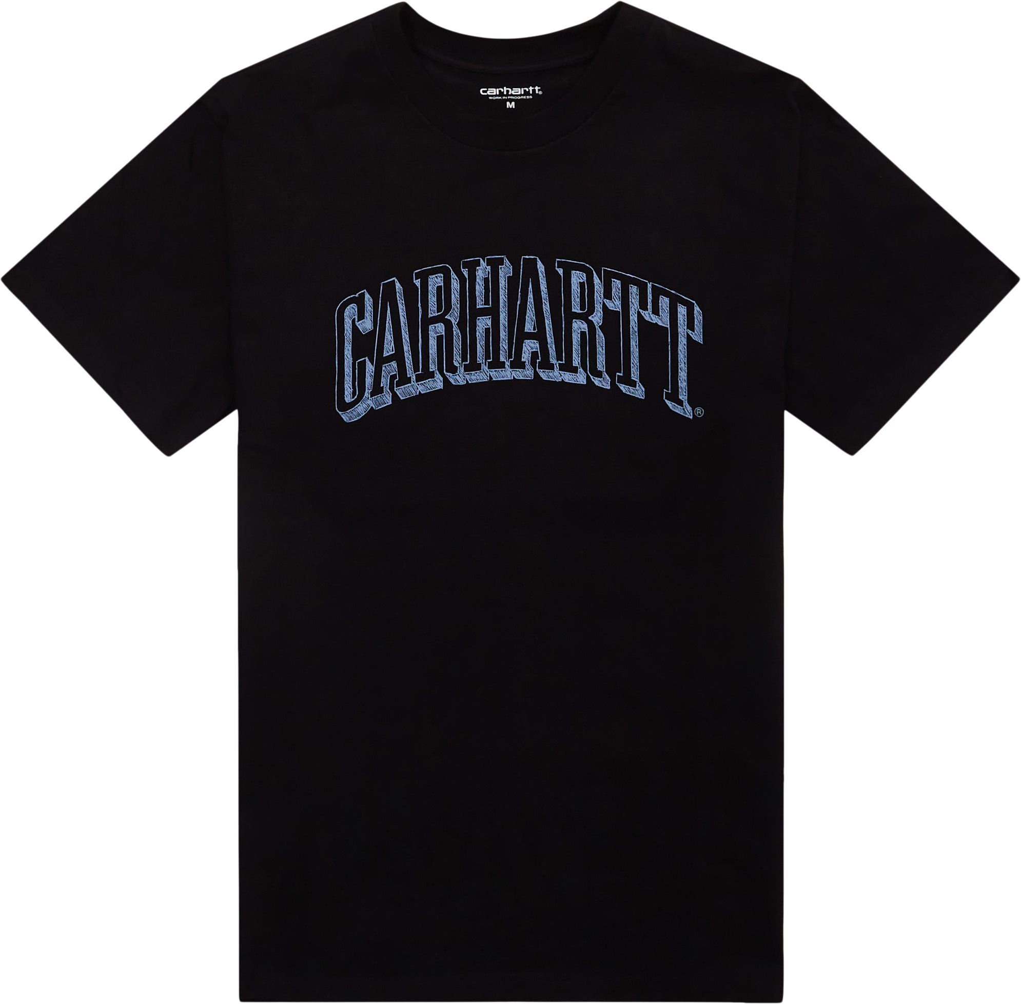 Carhartt WIP T-shirts SCRAWL SCRIPT I031025 Svart