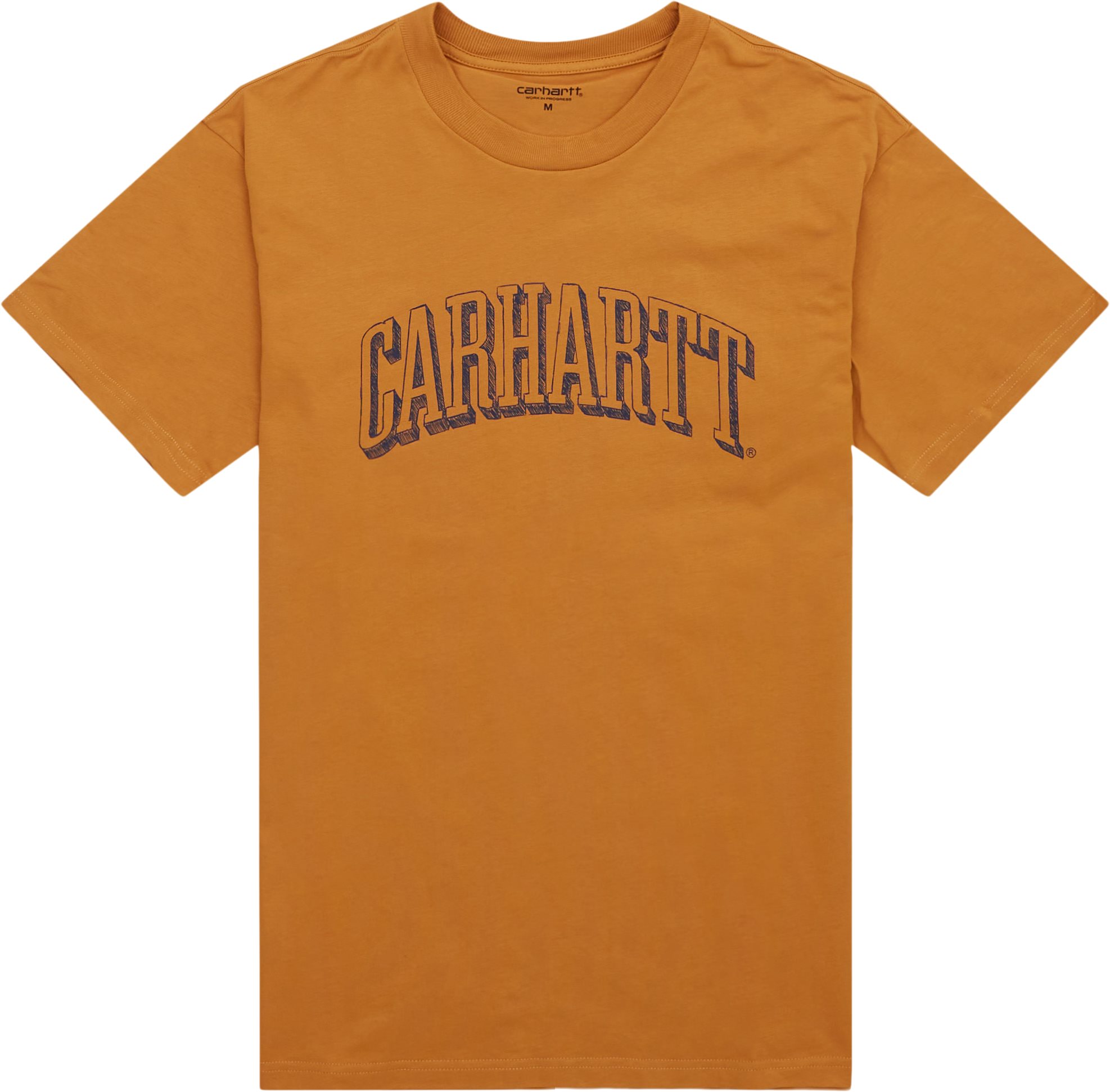 Carhartt WIP T-shirts SCRAWL SCRIPT I031025 Brun