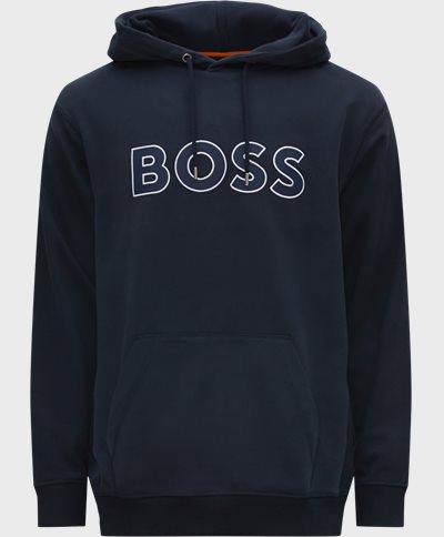 BOSS Casual Sweatshirts 50483453 WELOGOX Blå