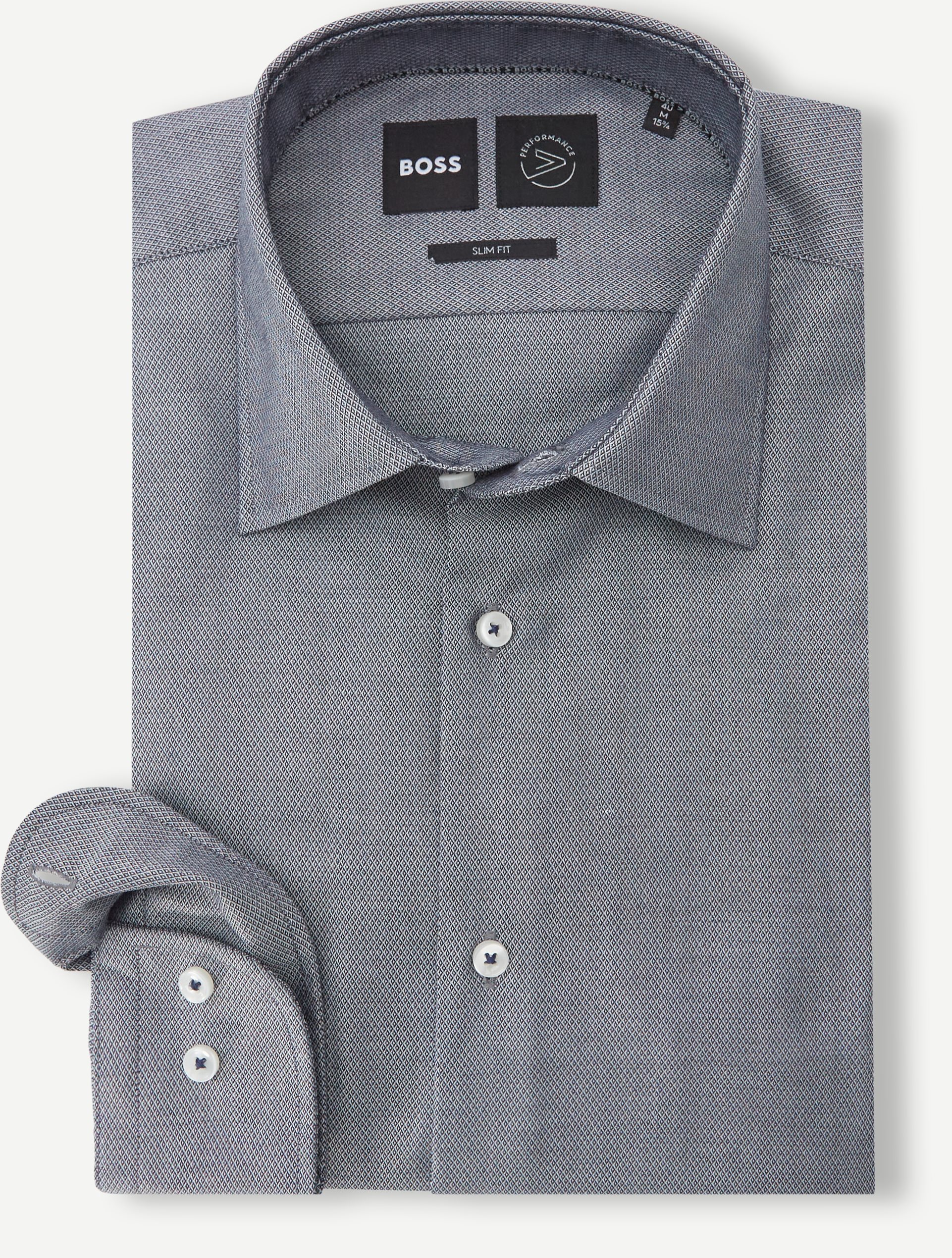 BOSS Shirts 50484260 P-HANK Grey