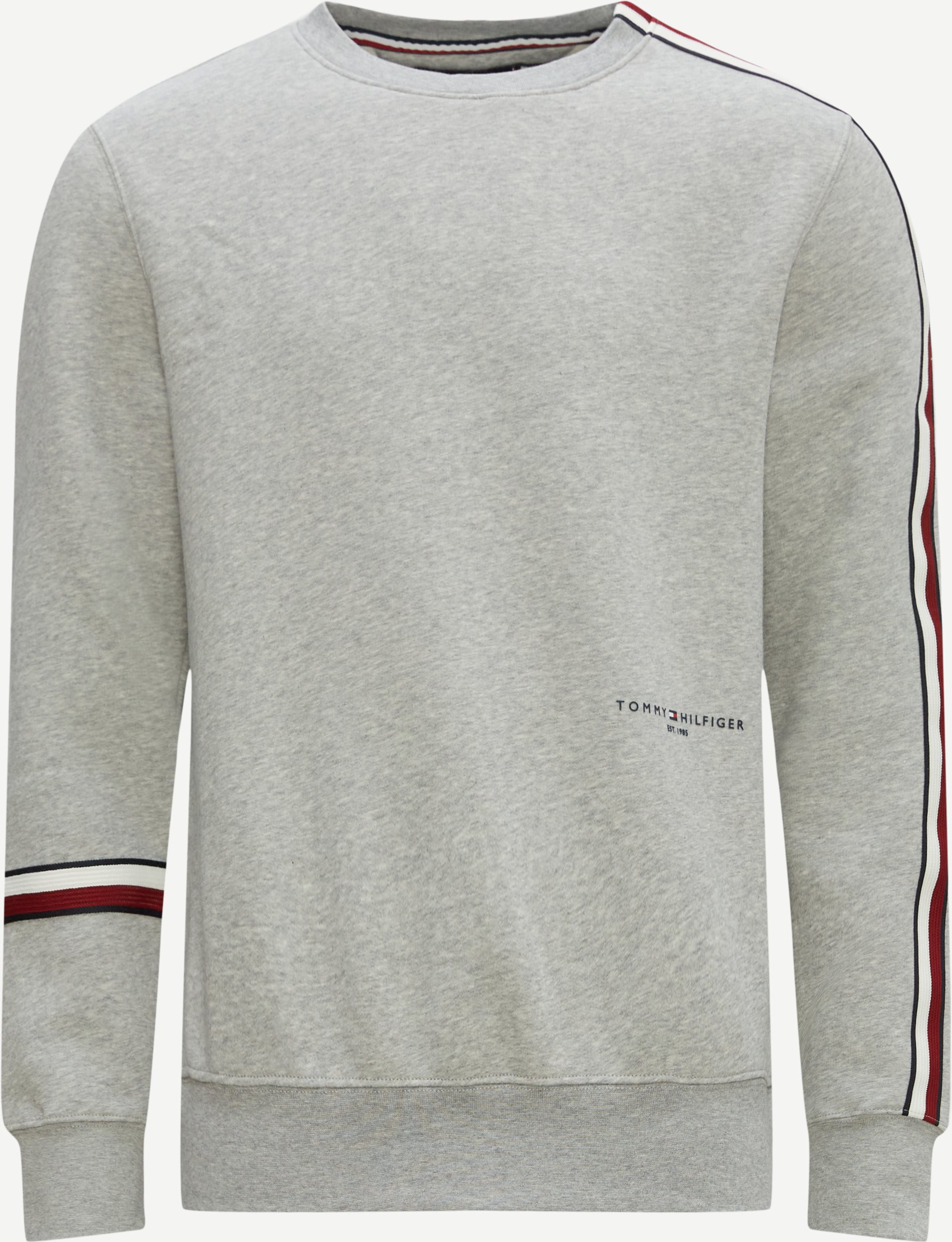 Tommy Hilfiger Sweatshirts 29344 NEW GLOBAL STRIP CREWNECK Grey