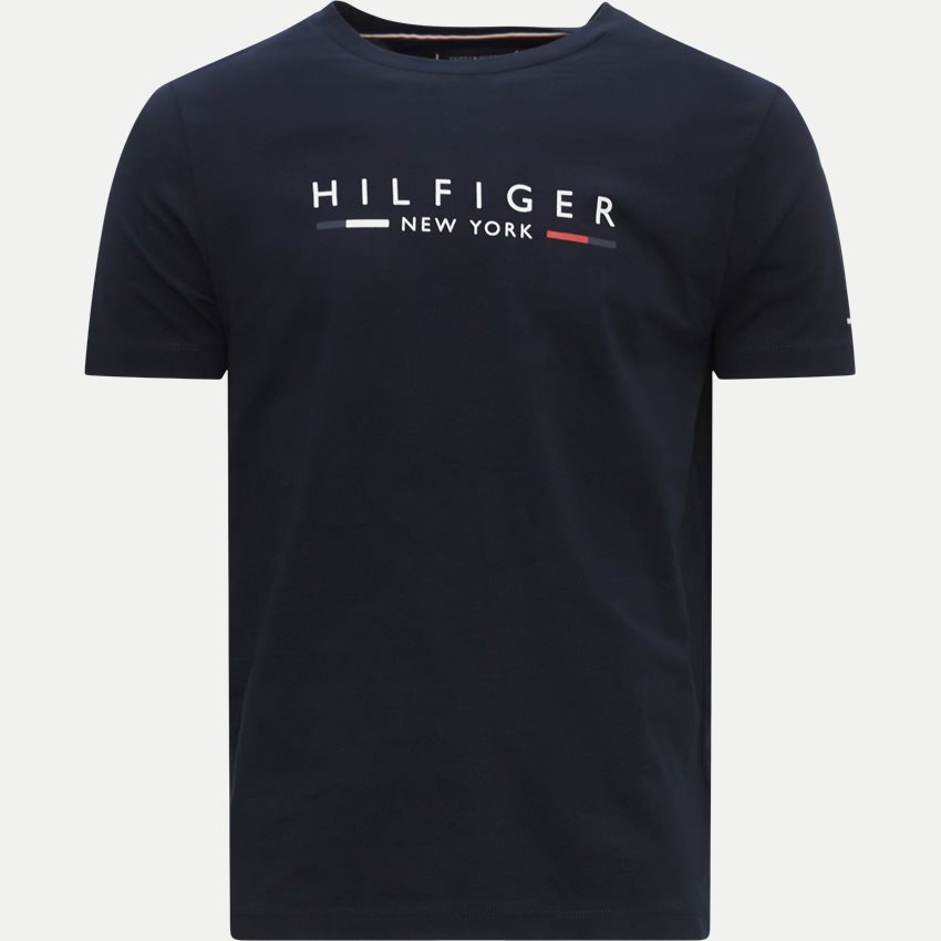 Tommy Hilfiger T-shirts 29372 HILFIGER NEW YORK TEE NAVY