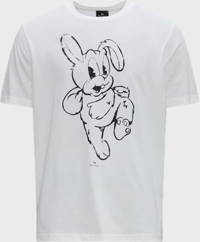 PS Paul Smith T-shirts 011R-KP3720 RABBIT Hvid