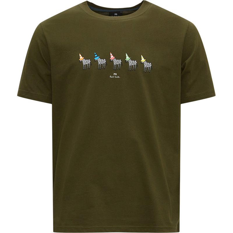 Ps By Paul Smith - 011R-KP3721 ZEBRA CONES T-shirts