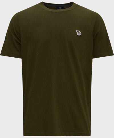 PS Paul Smith T-shirts 011RZ-K20064 ZEBRA BADGE Army