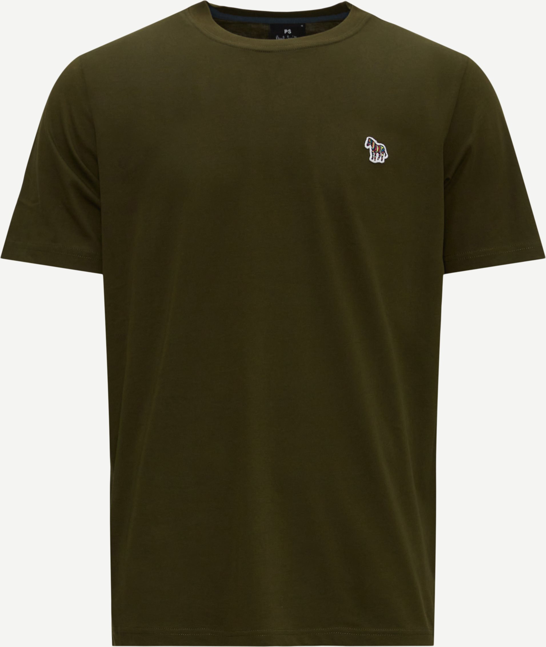 PS Paul Smith T-shirts 011RZ-K20064 ZEBRA BADGE Army