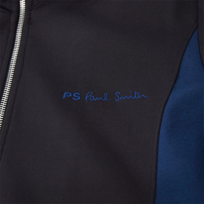 PS Paul Smith Sweatshirts 952X-K21182 TRACK TOP NAVY