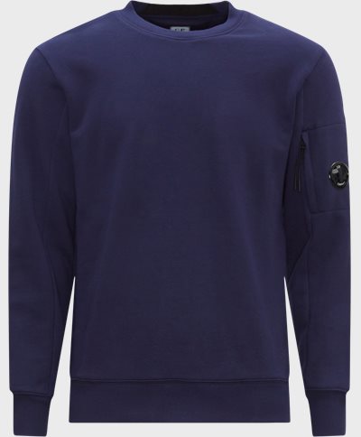 C.P. Company Sweatshirts SS022A 5086W SS23 Blå