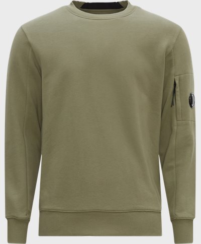 C.P. Company Sweatshirts SS022A 5086W SS23 Army