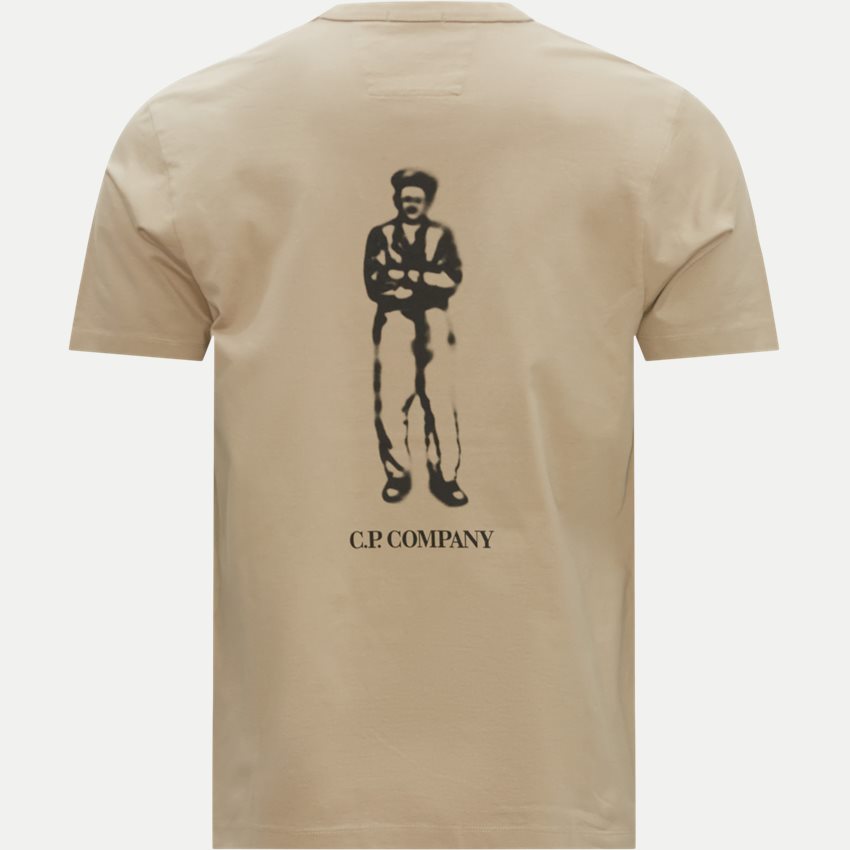 C.P. Company T-shirts TS155A 6499W SAND