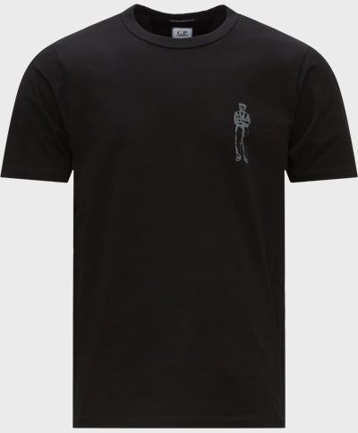 C.P. Company T-shirts TS155A 6499W Black