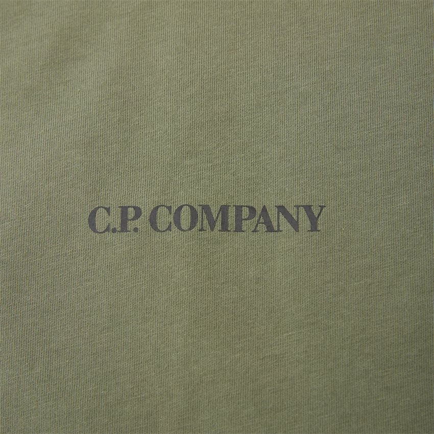 C.P. Company T-shirts TS048A 6011W SS23 OLIVEN