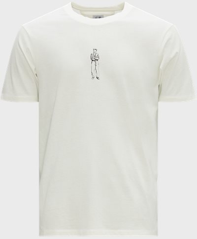 C.P. Company T-shirts TS241A 6011W White
