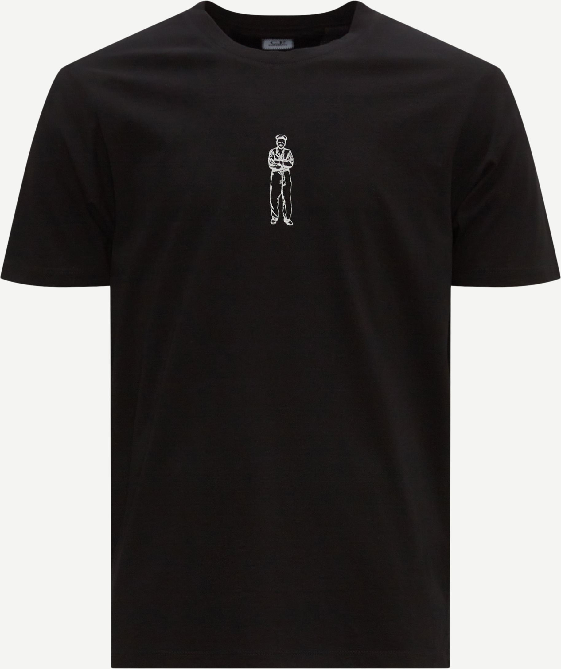 C.P. Company T-shirts TS241A 6011W Black