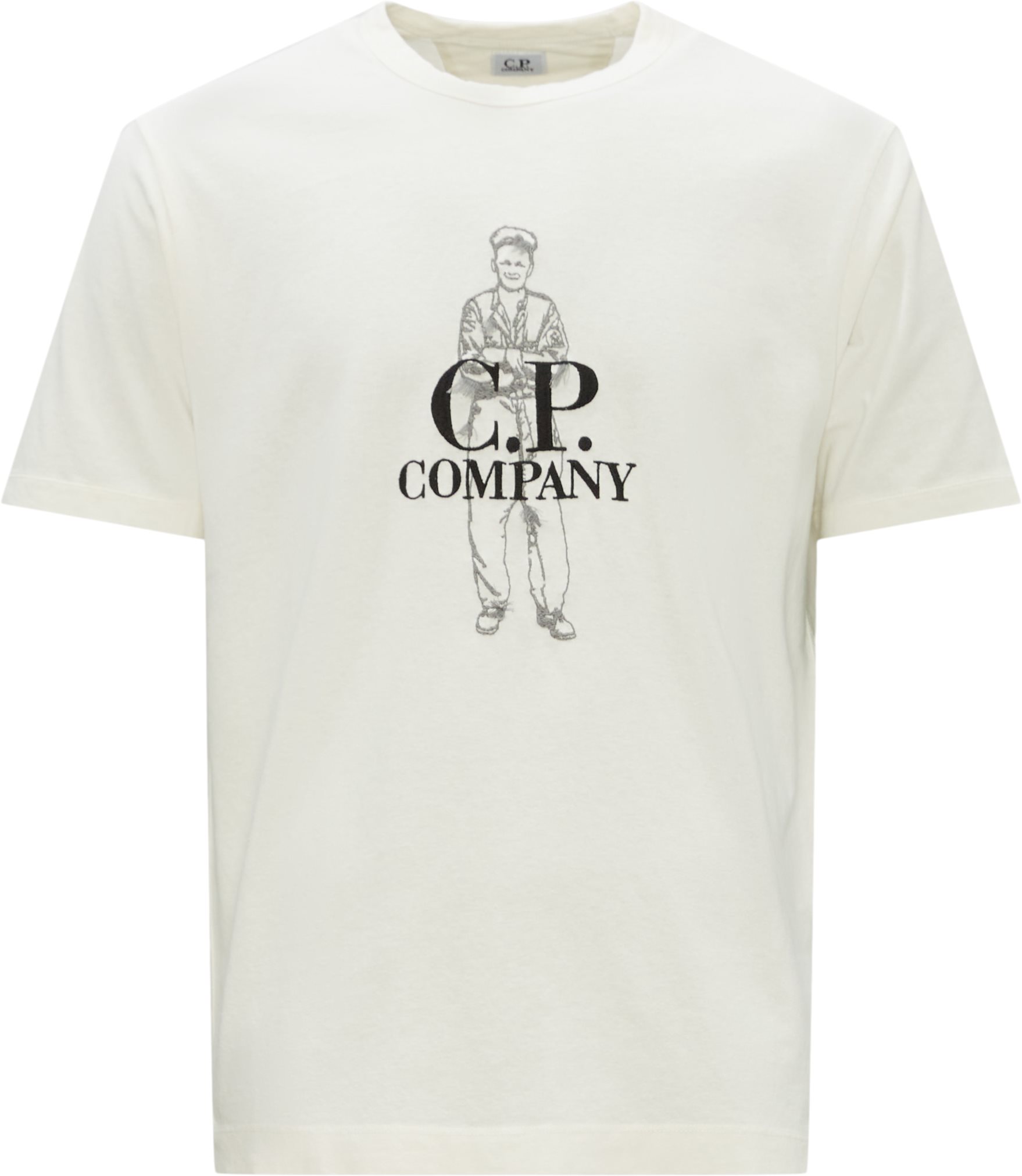 C.P. Company T-shirts TS261A 60570 White