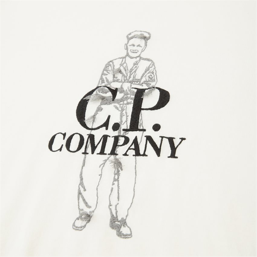 C.P. Company T-shirts TS261A 60570 HVID