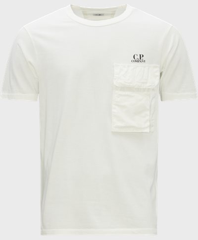 C.P. Company T-shirts TS315A 5697G Vit