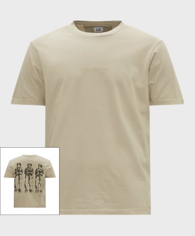C.P. Company T-shirts TS346A 5431G Sand