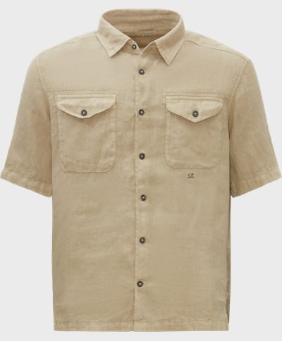 C.P. Company Kortärmade skjortor SH275A 5415G Sand