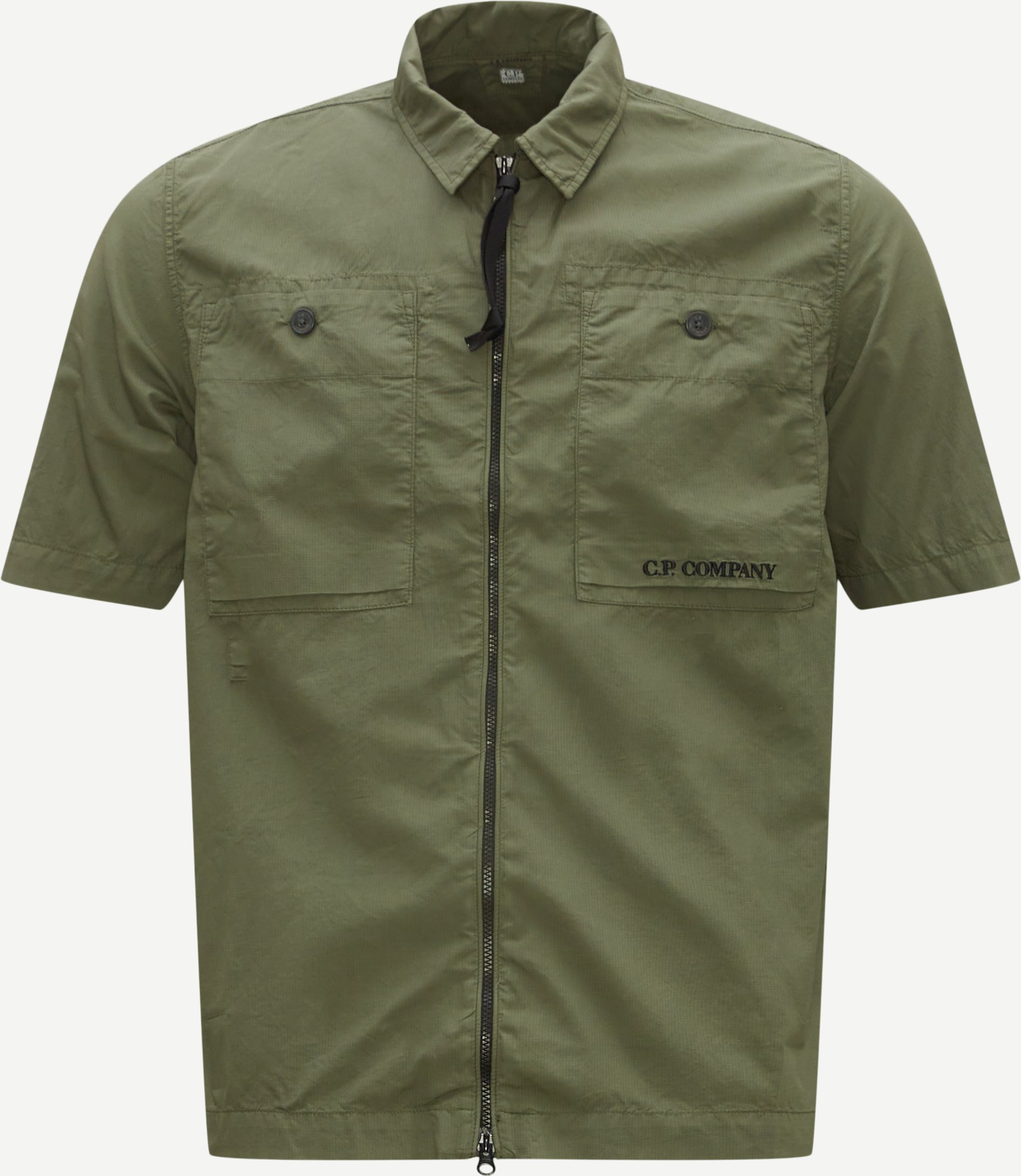 C.P. Company Kortærmede skjorter SH273A 5691G Army