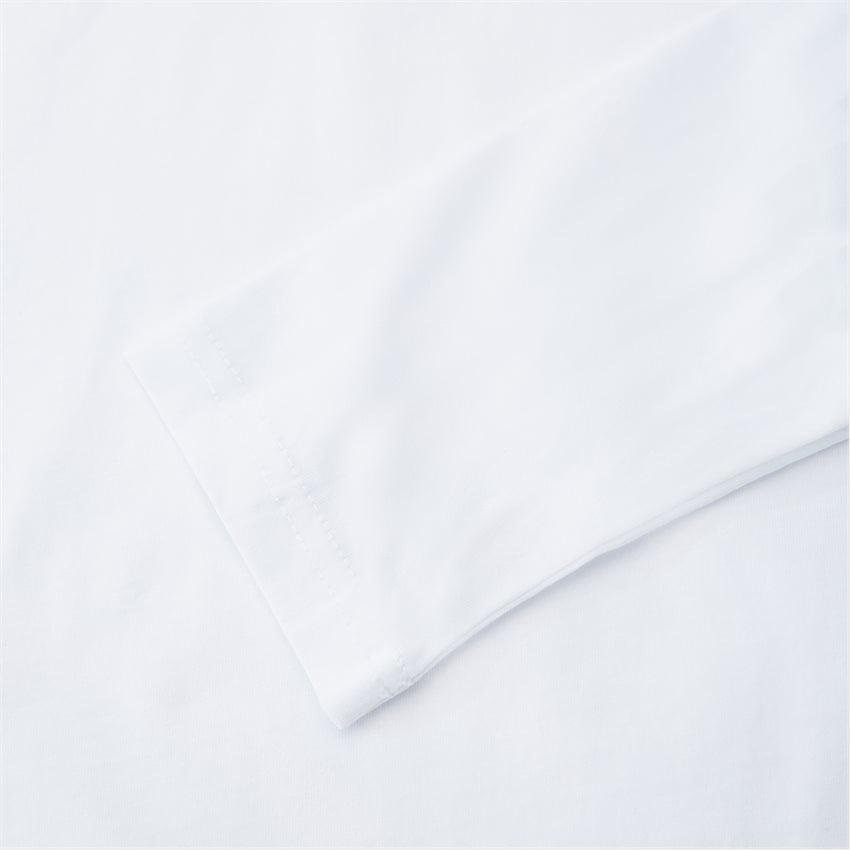 Les Deux T-shirts NØRREGAARD LS TEE LDM110023 WHITE