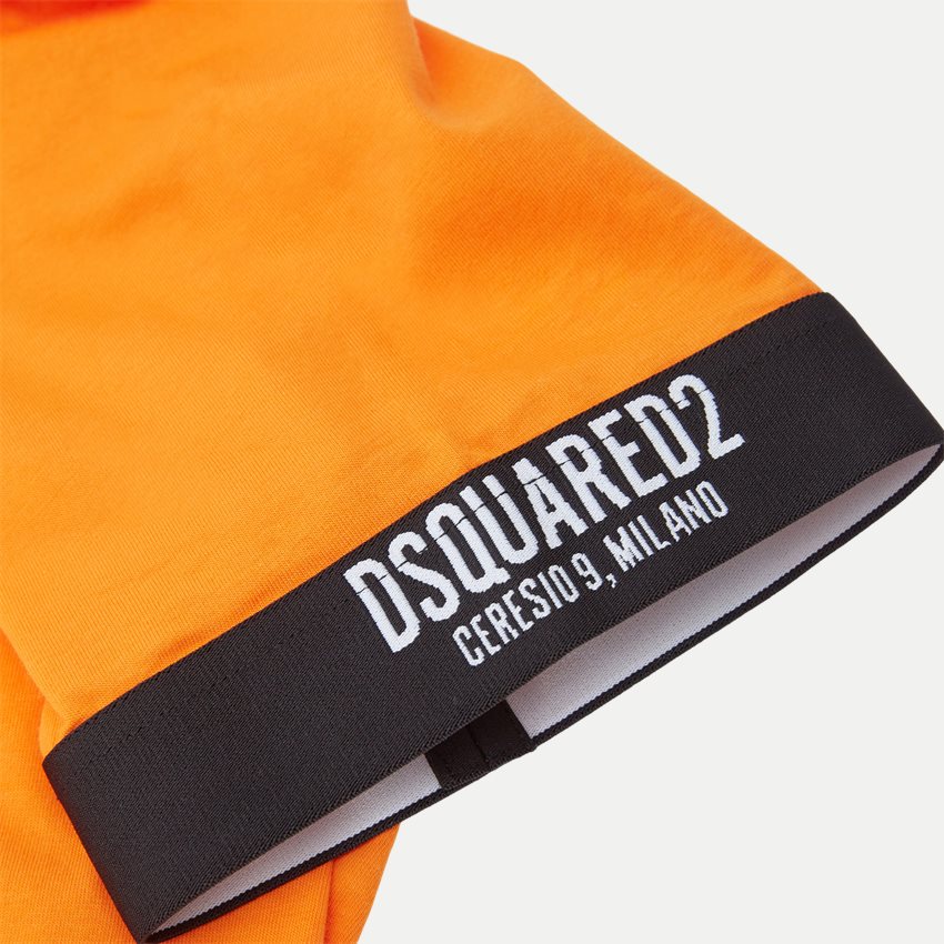 Dsquared2 T-shirts D9M3U4010 ORANGE